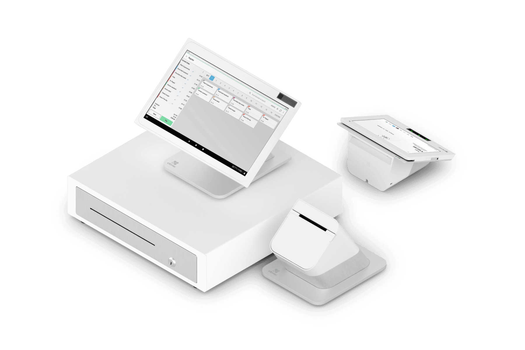 Clover Station Duo A Fast Dual screen POS Clover